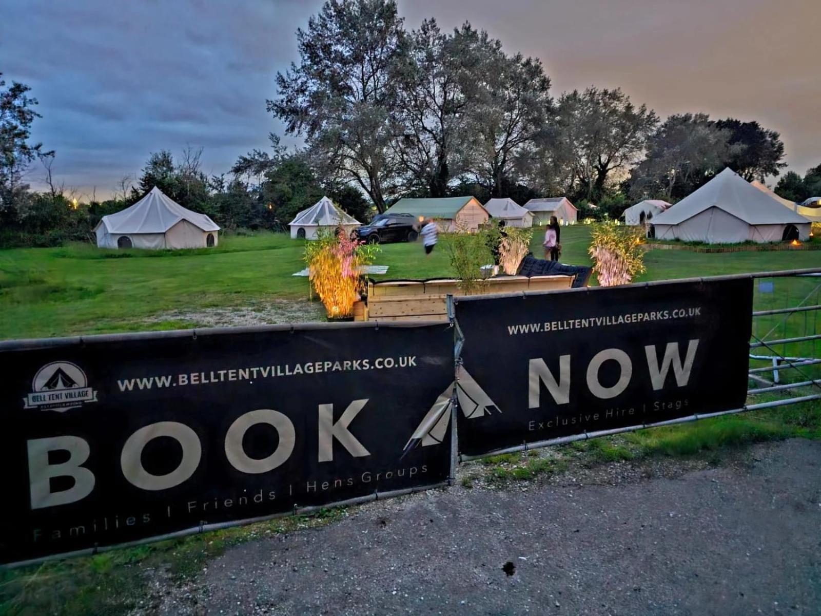 Bell Tent Village Nottingham Eksteriør billede